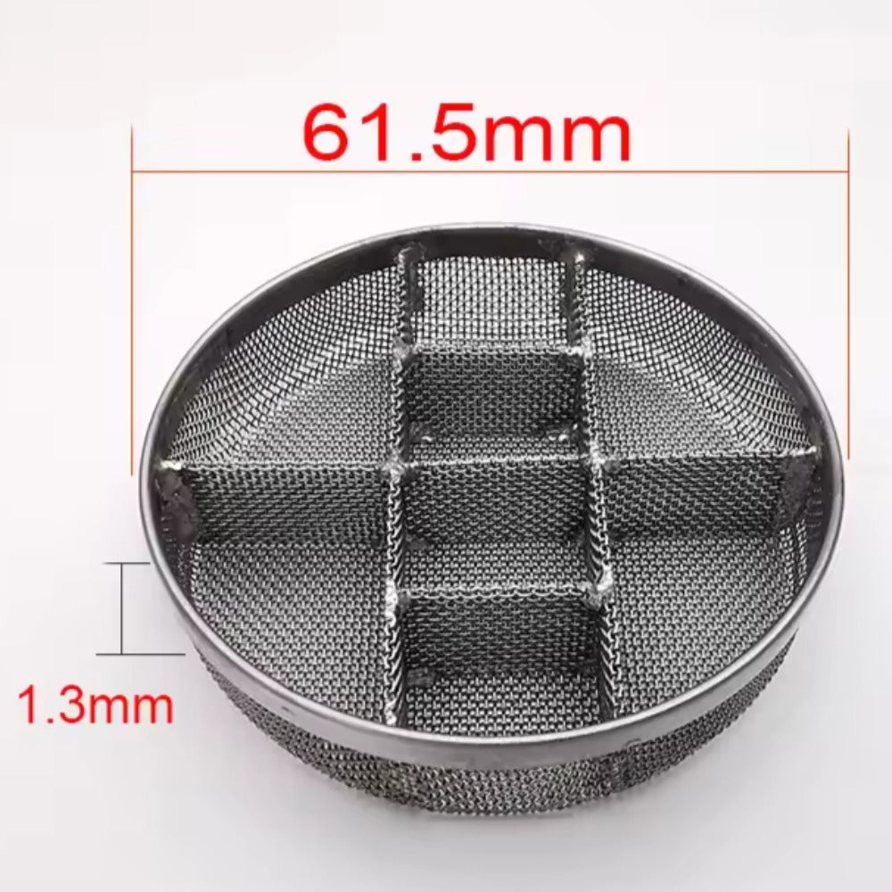 61.5mm 8 Grids 304L Stainless Steel Cleaning Baskets for Watch Cleaning Machine