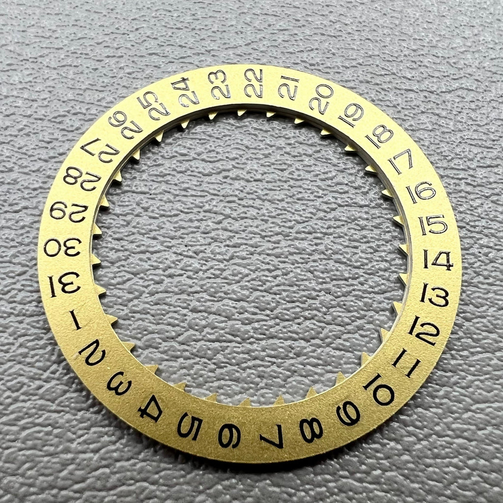 Golden Special Font Date Disk Wheel Date@3 for Miyota 8215 Movement