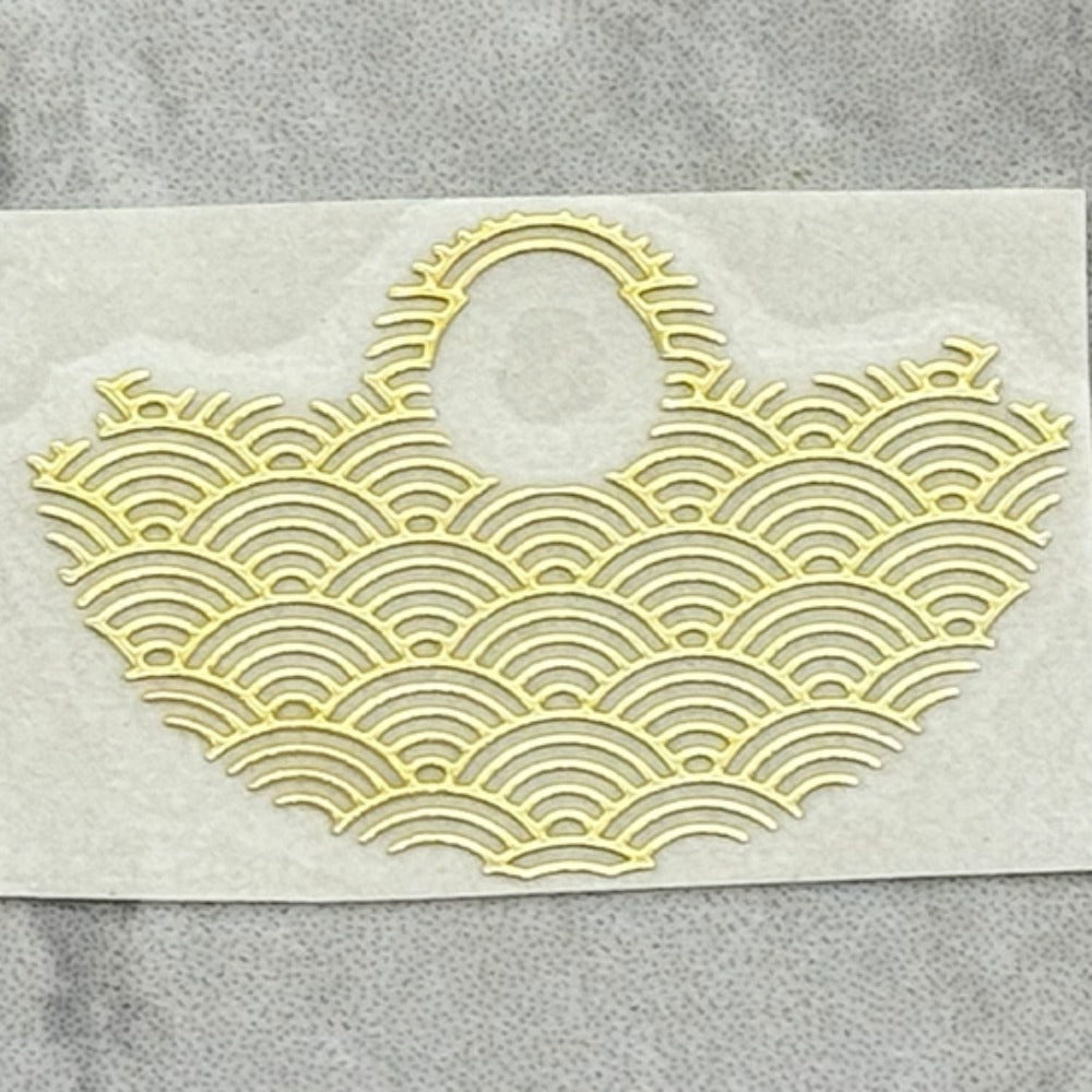 Golden Modified Wave Up Slice Rotor Oscillating Weight Overlay Fit for NH35 NH36