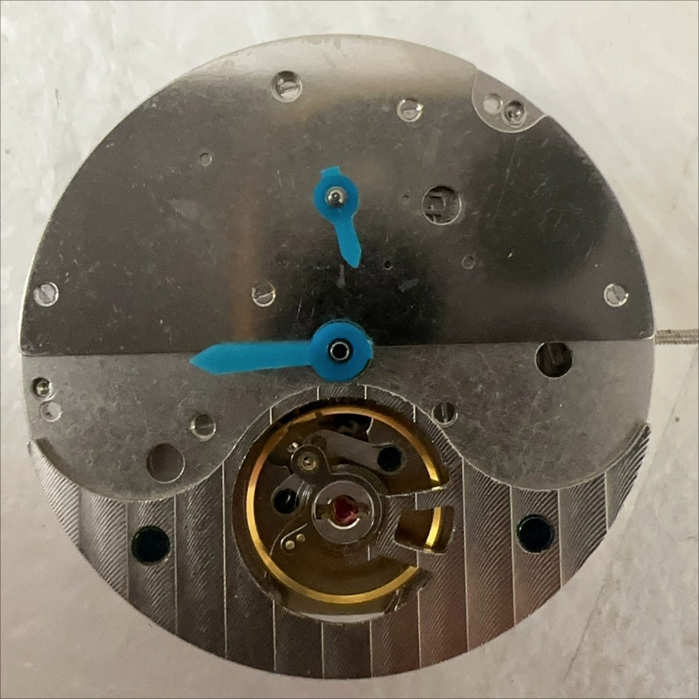 China Made Shanghai Silver Mechanical 3 Hands Flywheel with Small Second