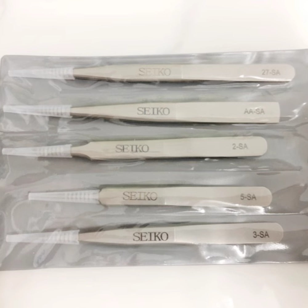 Japan Made  Non-Magnetic Tweezers Stainless Steel Tweezers 7024 Replacement