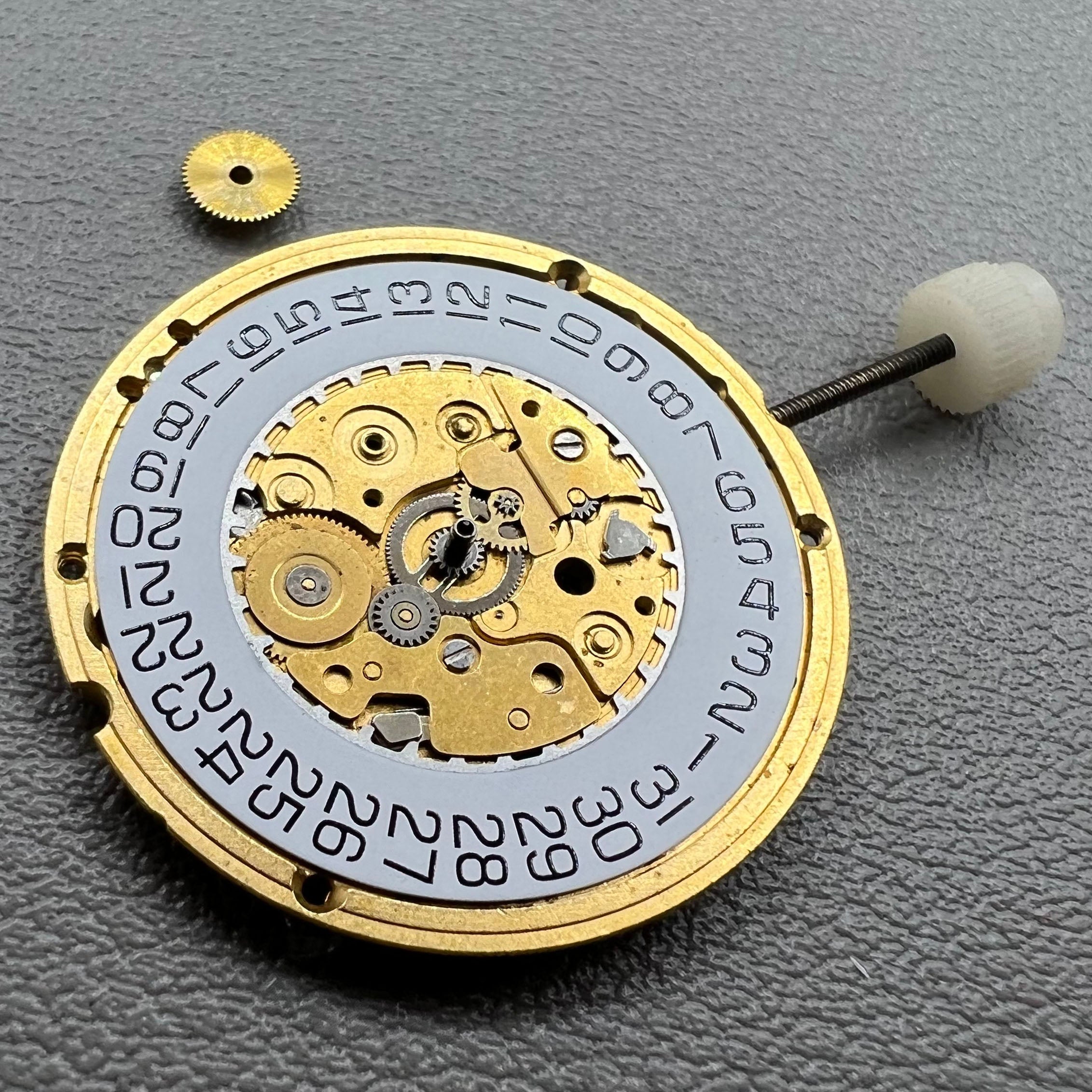 Swiss ETA255.412 Quartz Movement 3 Hands White Disk