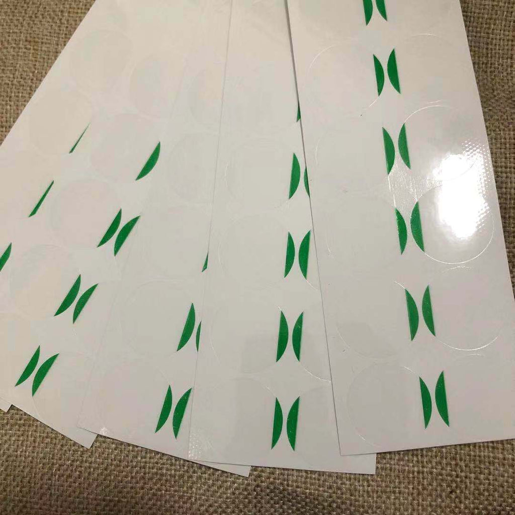 3 Sheets 27mm/1.06in Diameter Round Watch Back Case Protection Film Stickers