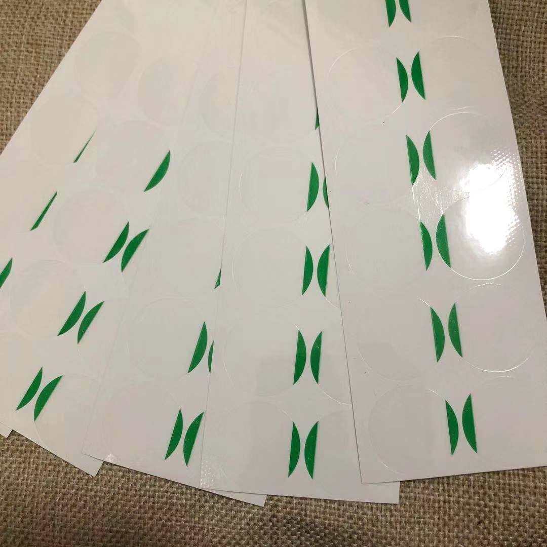 3 Sheets 27mm/1.06in Diameter Round Watch Back Case Protection Film Stickers