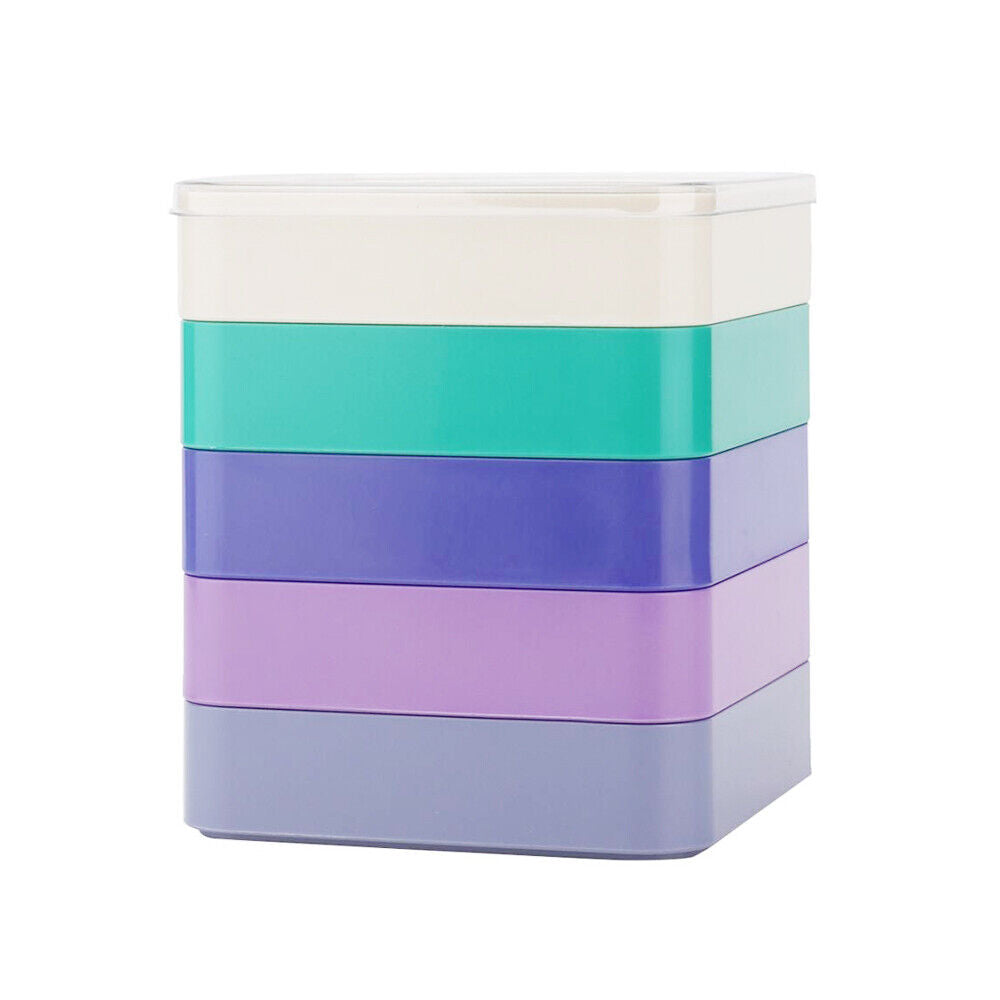 5 Layer Square Storage Box Tool for Screw Component Movement Hardware Parts