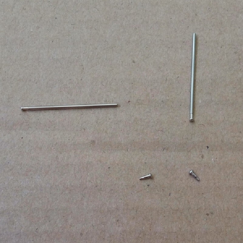 8mm-26mm 1.0mm Thick Tube Friction Pin Spring Bar for Watch Band Clasp Buckle