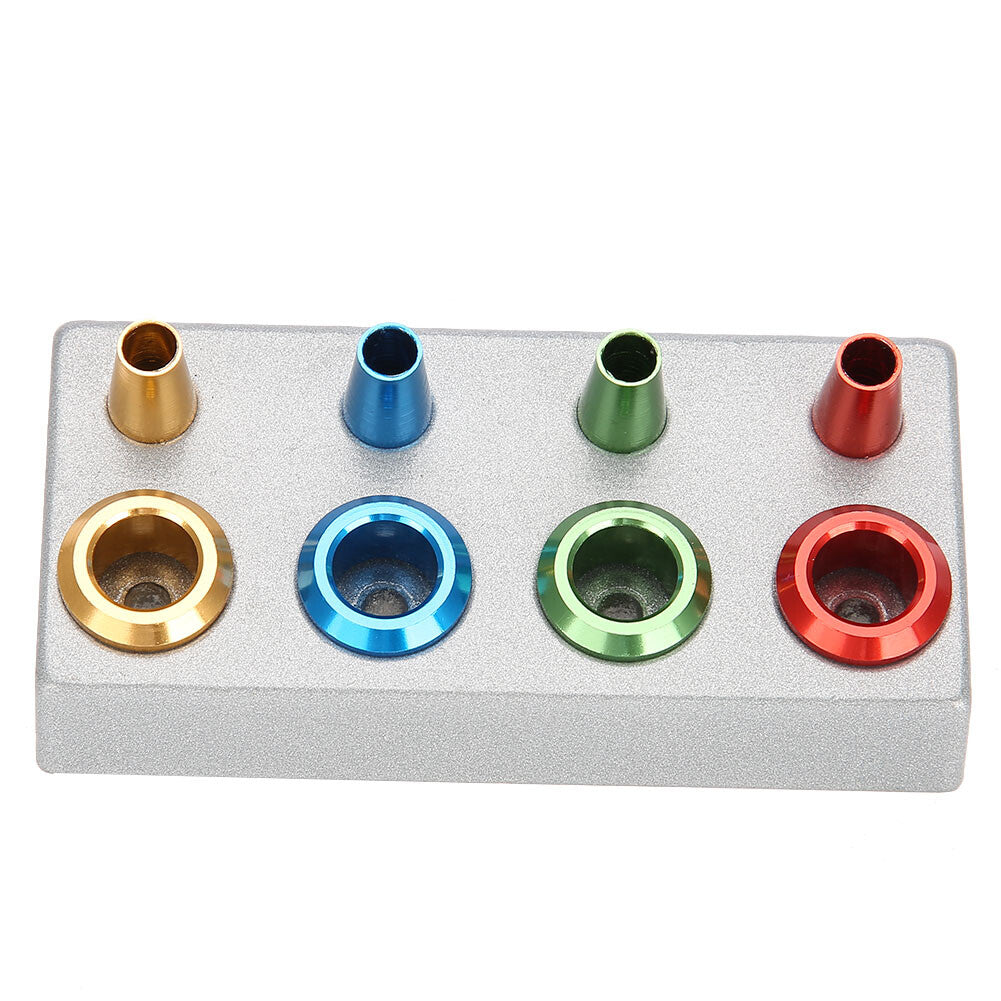 Portable Watch Oiler Kit 4 Oil Cup 4 Oil Pen Movement Oiling Pen Watch Repairing