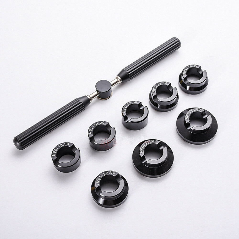 5537 Titanium Alloy Watch Back Cover Wrench Case Opener Kit For &Tudor