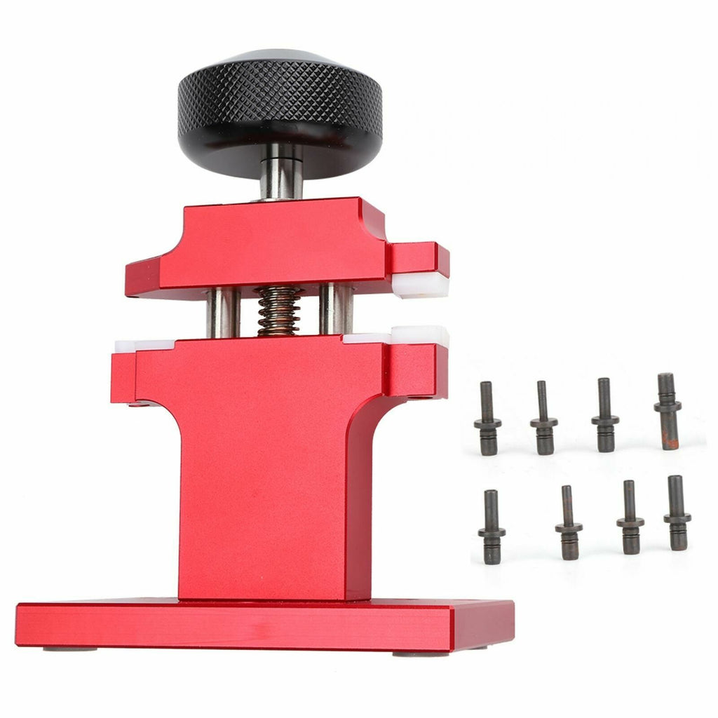1.55mm-2.95mm 7-Bit Press Type Watch Crown Tube Remover Watchmaker Removal Tool