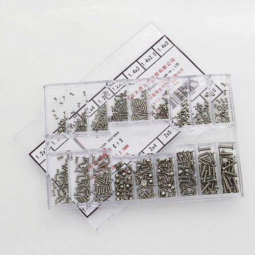 For Watch Back Case or Eyeglasses Mini Screw 1.2mm 1.4mm 2.0mm Diameter 27pcs